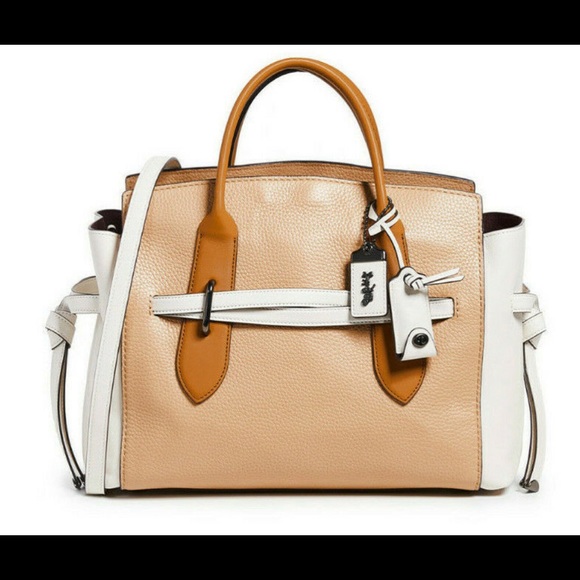 Coach Handbags - Coach 1941 Shadow satchel in beechwood colorblock